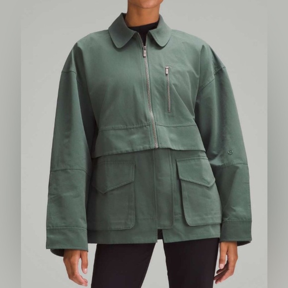 lululemon athletica Jackets & Blazers - NWOT Lululemon Glyde 2-in-1 Adaptable Jacket Dark Forest